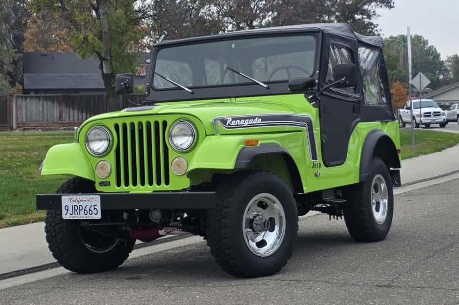 1974 Jeep CJ-5 sold for $10,750