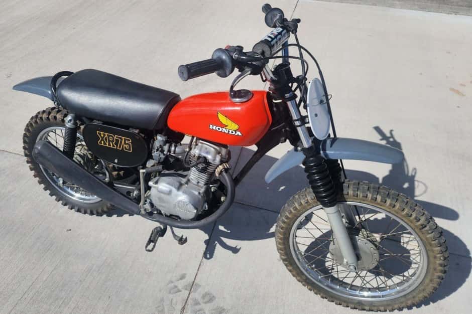 1975 Honda XL & XR sold for $3,700
