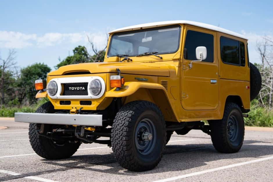 1978 Toyota Land Cruiser FJ40 sold for $38,251