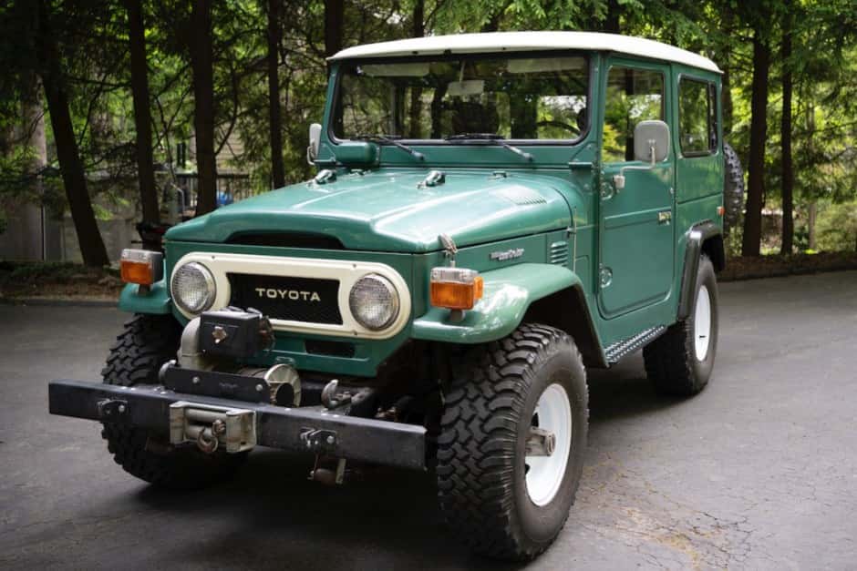 1978 Toyota Land Cruiser FJ40 sold for $37,000