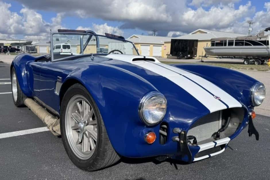 0 Shelby Cobra Replica sold for $38,777