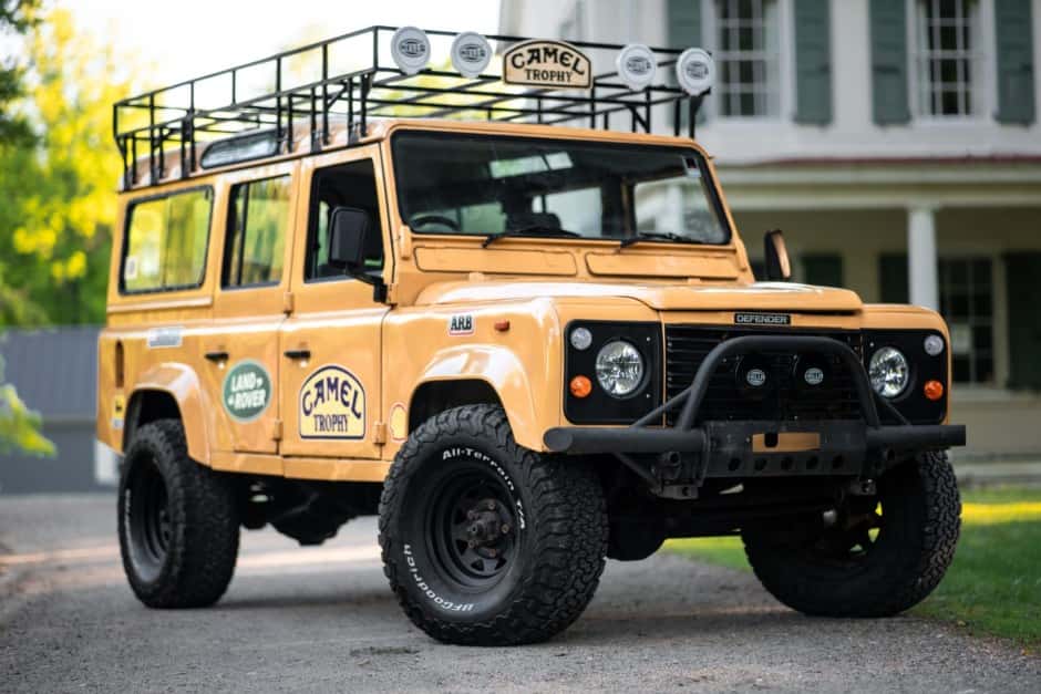 1991 Land Rover 110 / Defender 110 (Euro Spec) sold for $21,500