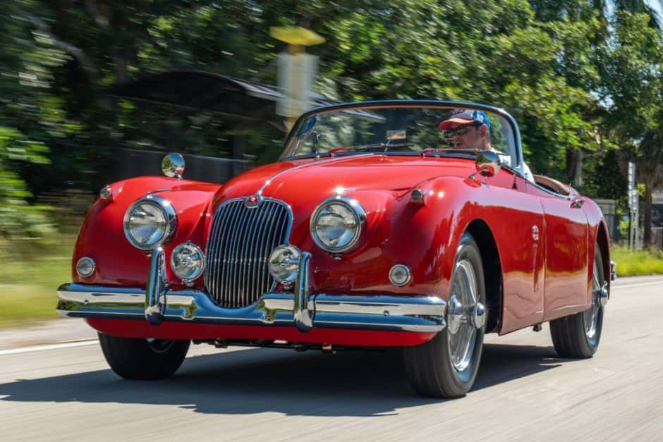 1959 Jaguar XK150 sold for $85,000