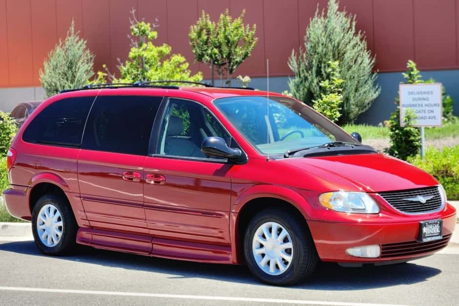 2003 Chrysler Town & Country Minivan sold for $13,000