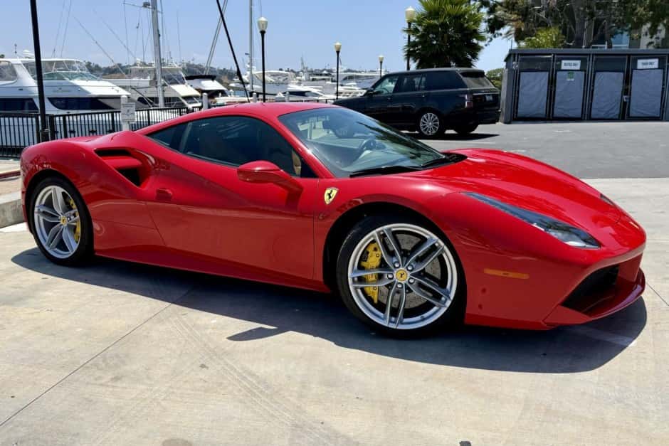 2016 Ferrari 488 sold for $257,000