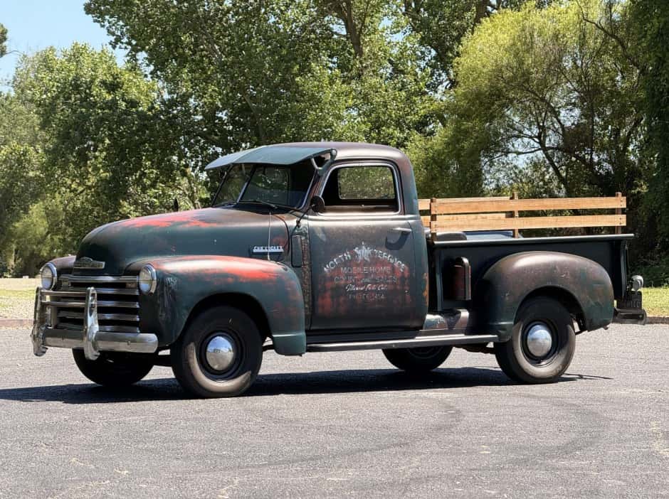 1947 Chevrolet Advance Design Pickup (1947-1955) sold for $17,750