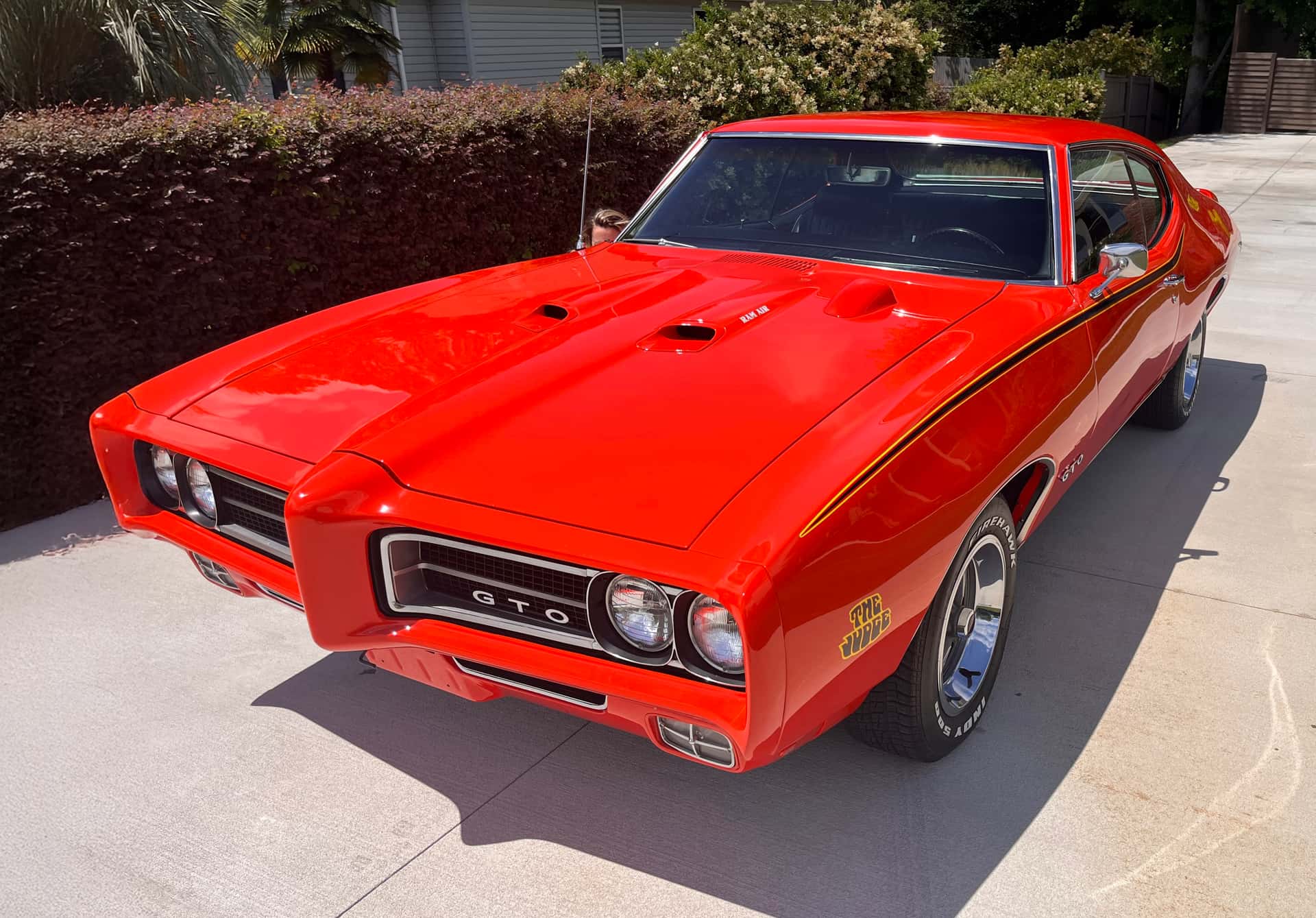 1969 Pontiac GTO sold for $58,500