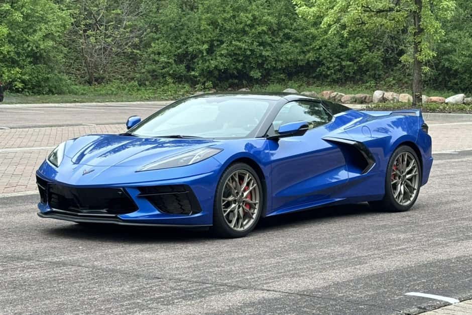 2023 Chevrolet Corvette C8 Stingray Convertible sold for $72,000