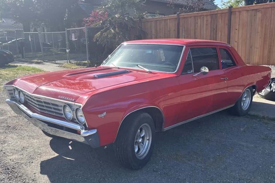1967 Chevrolet Chevelle sold for $10,750