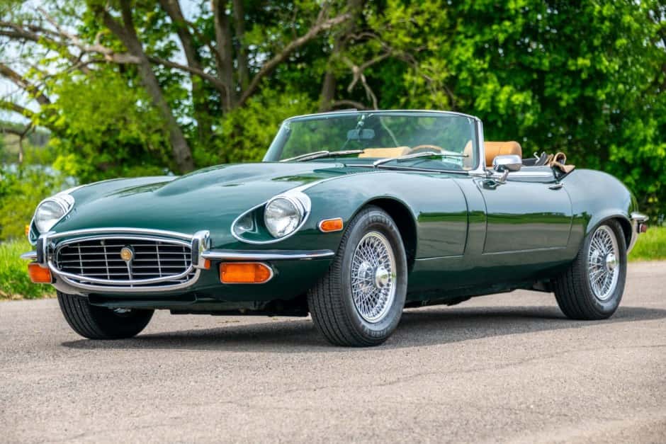 1972 Jaguar XKE Series III sold for $55,000