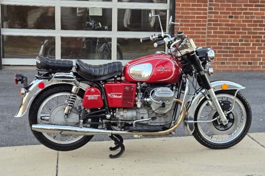 1974 Moto Guzzi Eldorado sold for $9,190