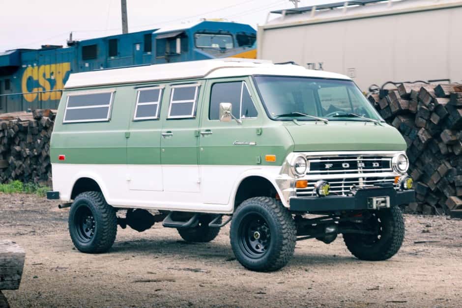1971 Ford Econoline Van sold for $48,500