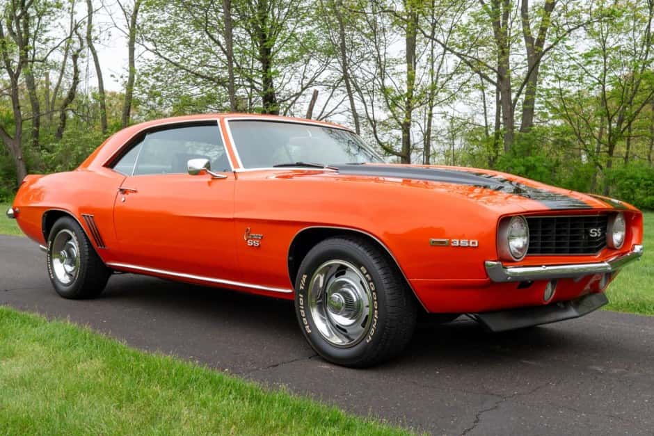 1969 Chevrolet Camaro (1st Generation – 1967-1969) sold for $56,500