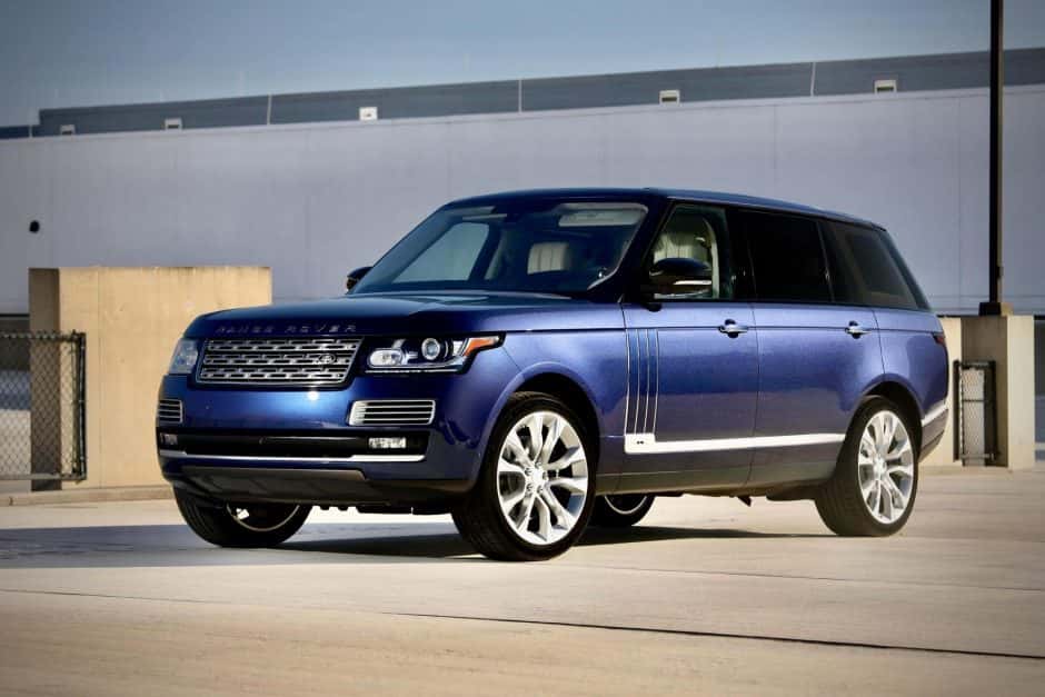 2016 Land Rover Range Rover L405 sold for $70,000