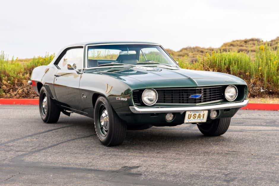 1969 Chevrolet Camaro (1st Generation – 1967-1969) sold for $43,500