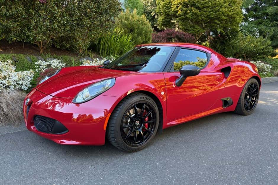 2018 Alfa Romeo 4C sold for $48,250