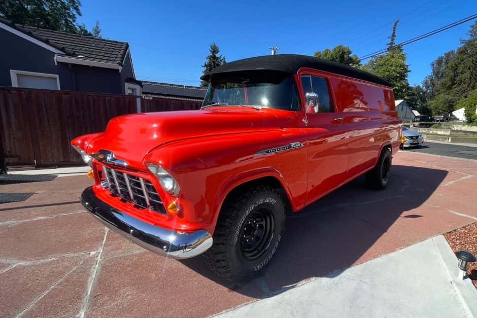 1956 Chevrolet Task Force Pickup (1955-1959) sold for $19,751