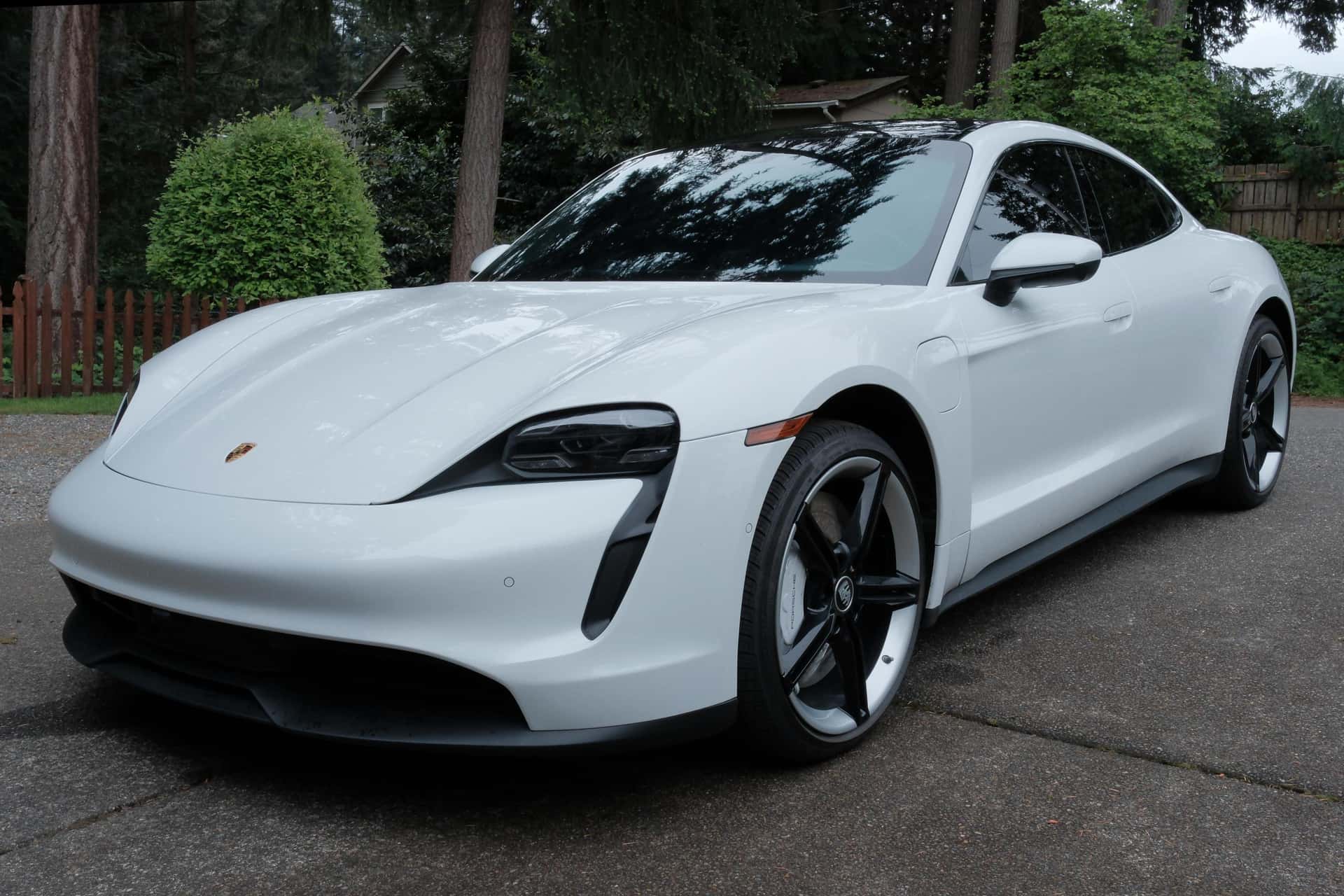 2020 Porsche Taycan sold for $50,500