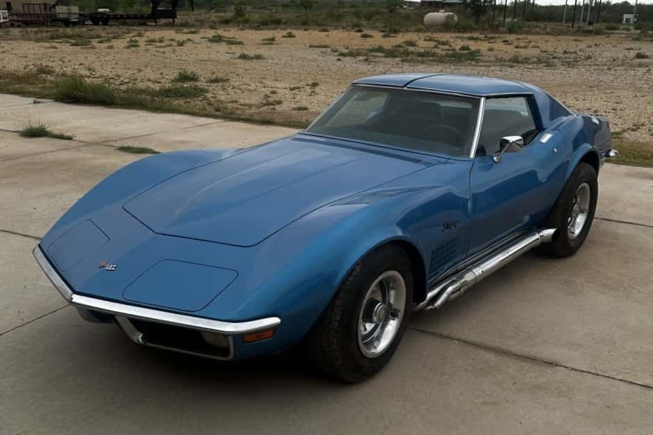 1971 Chevrolet Corvette C3 Coupe (1968-1972) sold for $16,250