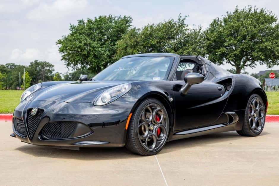 2016 Alfa Romeo 4C sold for $56,000