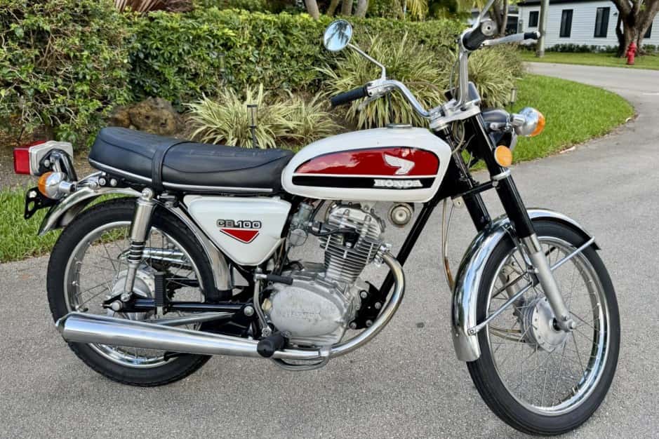 1973 Honda CB100 & CL100 sold for $1,600