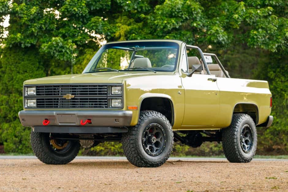 1984 Chevrolet K5 Blazer 1973-1991 sold for $66,000