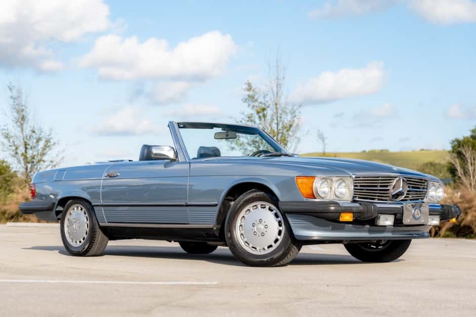 1987 Mercedes-Benz R107 SL sold for $42,250