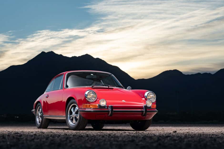 1969 Porsche LWB 911S (1969-1973) sold for $160,000