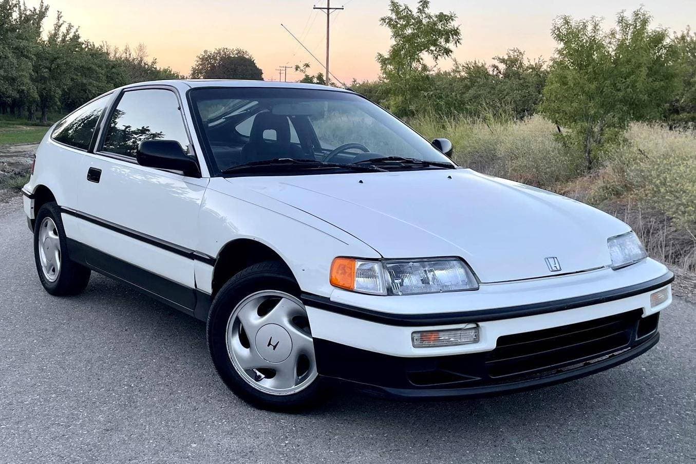 1990 Honda CRX sold for $5,000