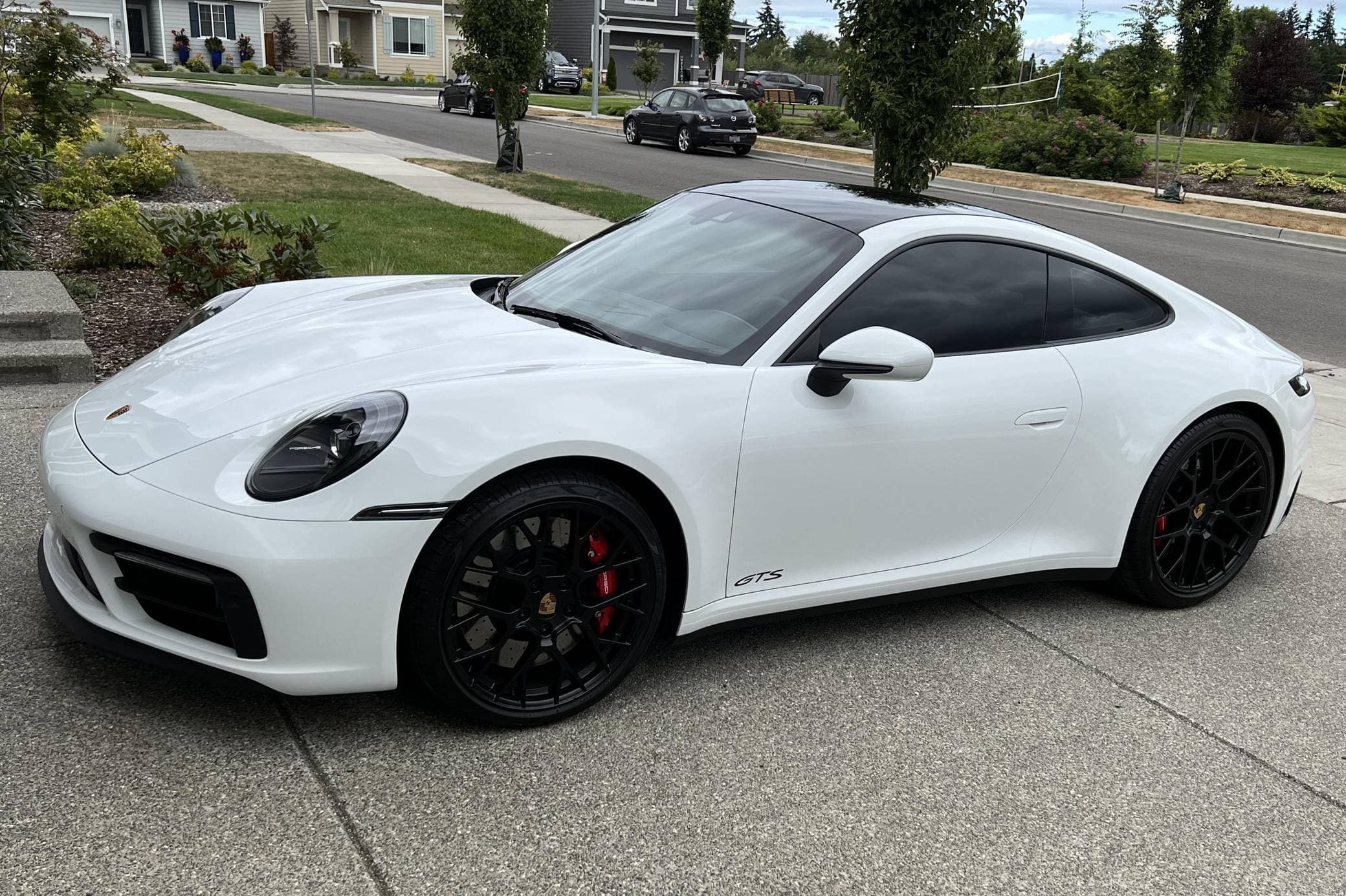 2022 Porsche 992 911 sold for $168,500