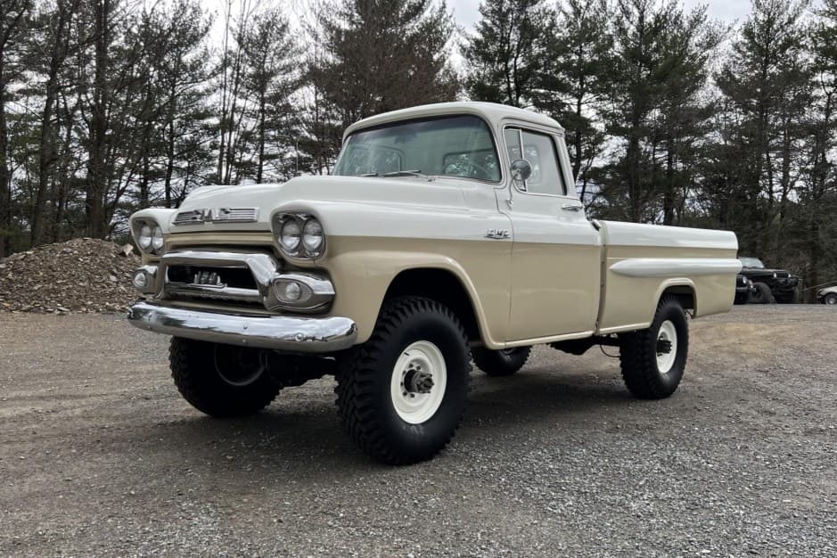 1959 GMC Blue Chip Pickup (1955-1959) sold for $37,000