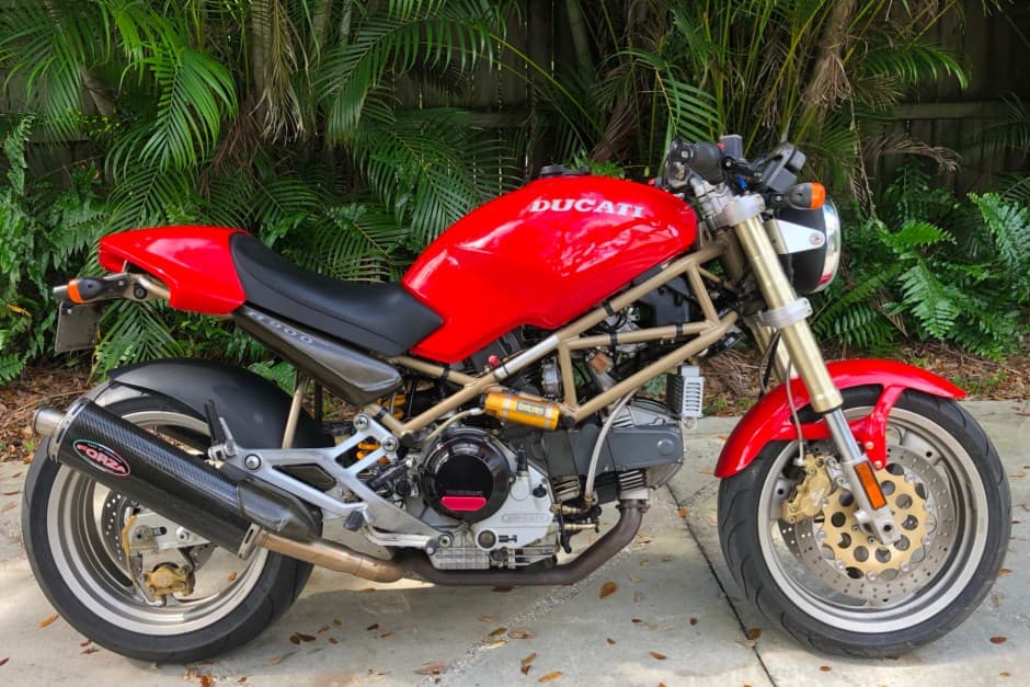 1996 Ducati Monster sold for $5,400