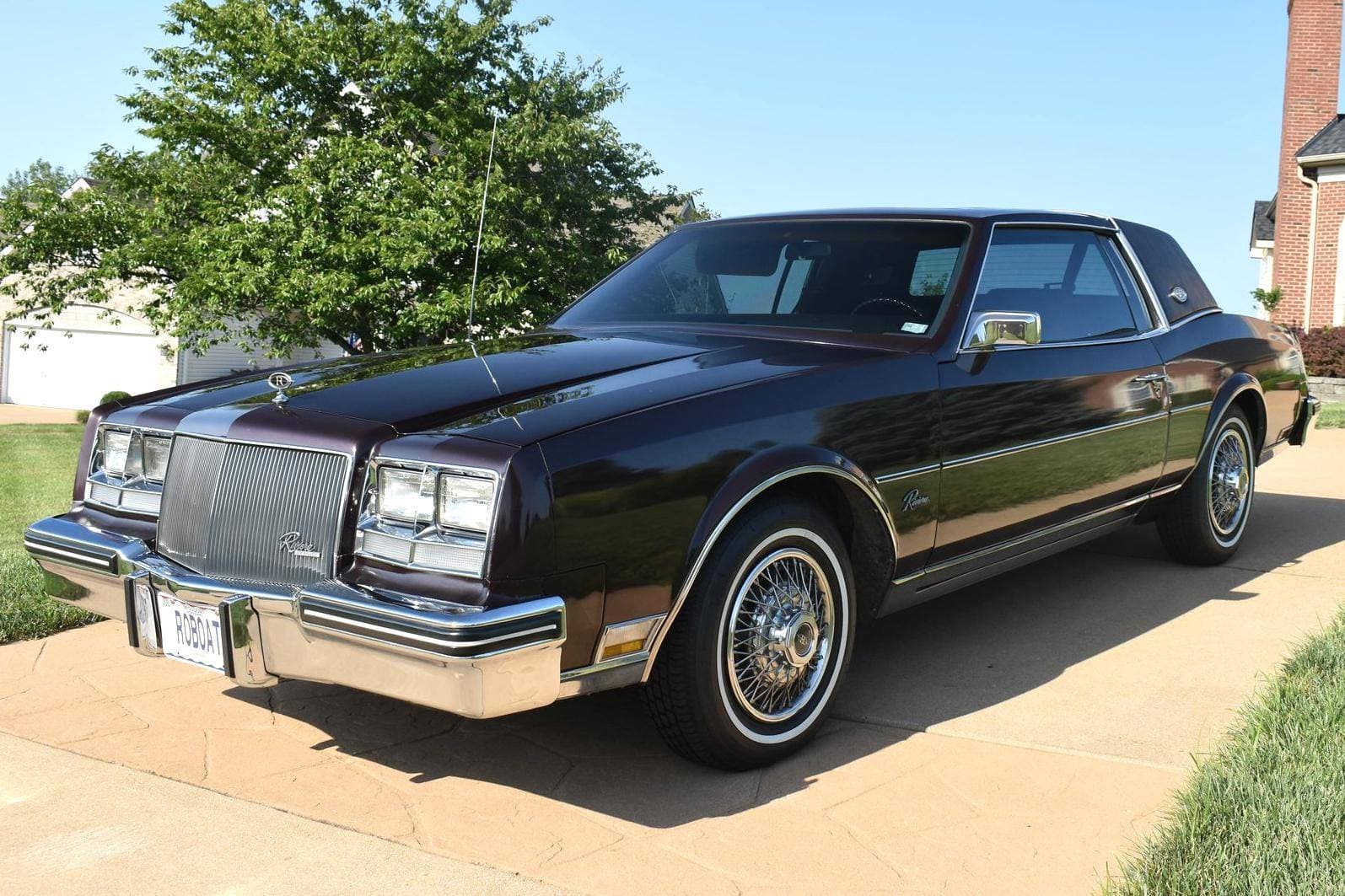 1985 Buick Riviera sold for $7,500