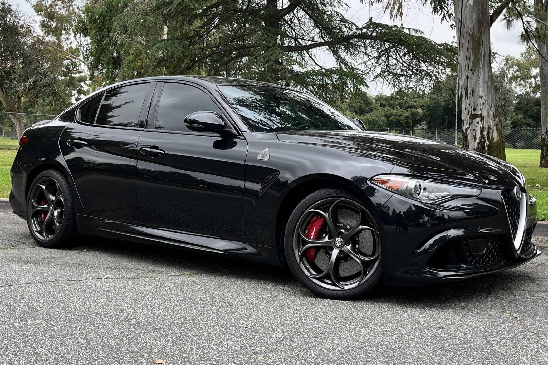 2018 Alfa Romeo Giulia sold for $46,000
