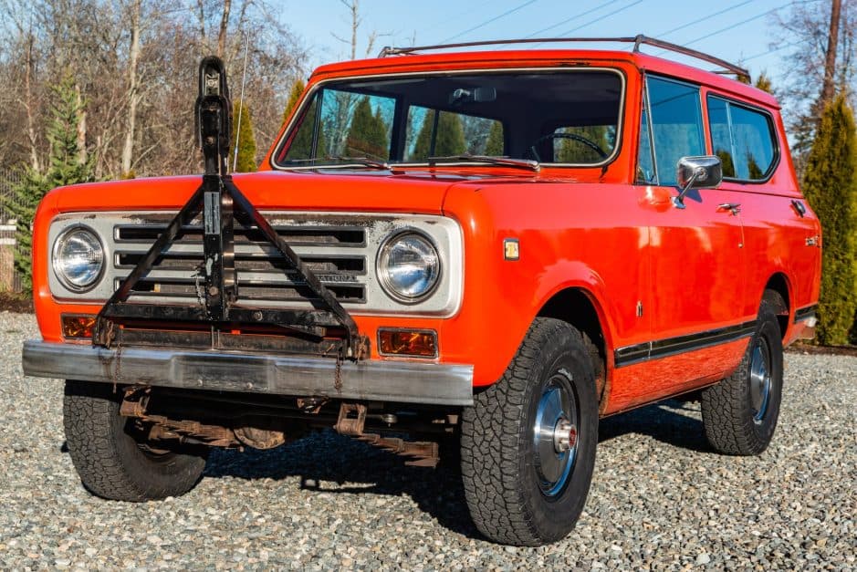 1972 International Harvester Scout sold for $23,000