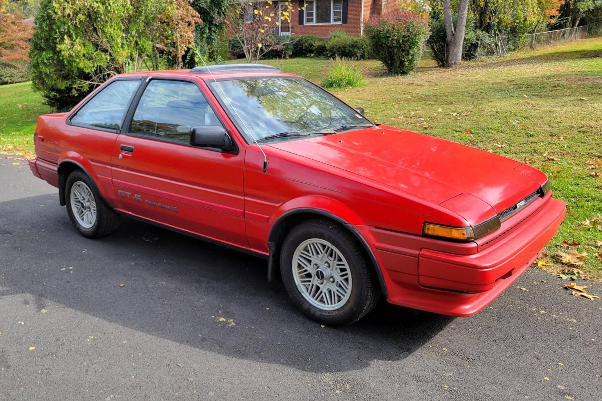 1987 Toyota Corolla sold for $20,500
