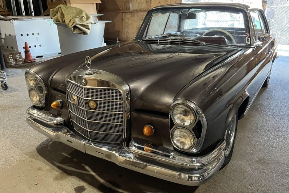 1968 Mercedes-Benz W111 Coupe & Cabriolet sold for $26,250