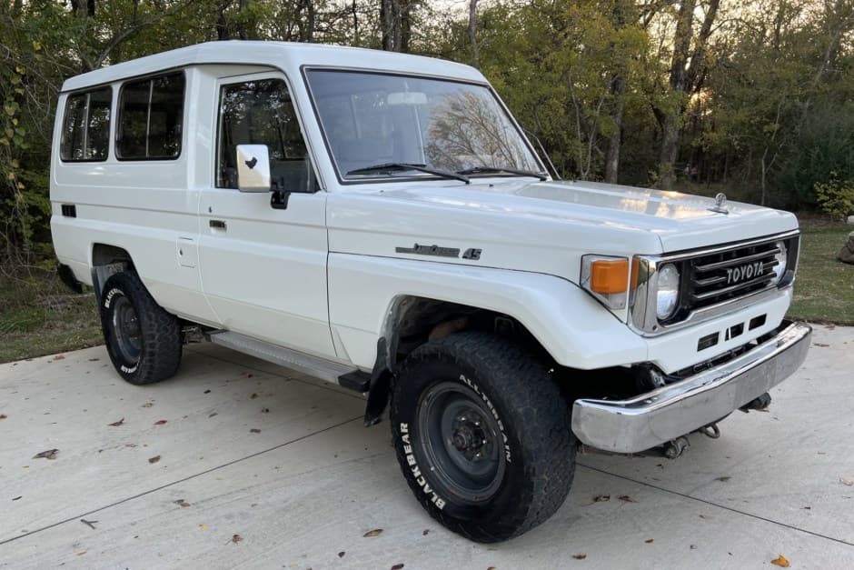 1992 Toyota Land Cruiser 70-Series sold for $19,500