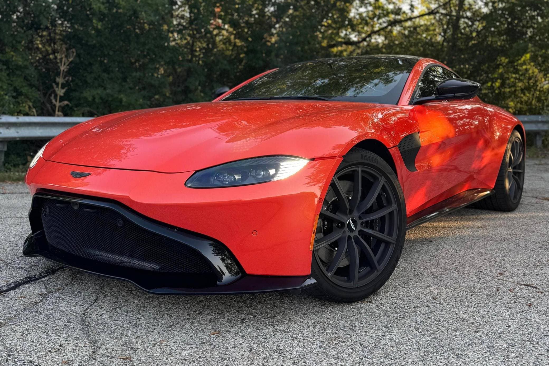 2020 Aston Martin Vantage sold for $80,500