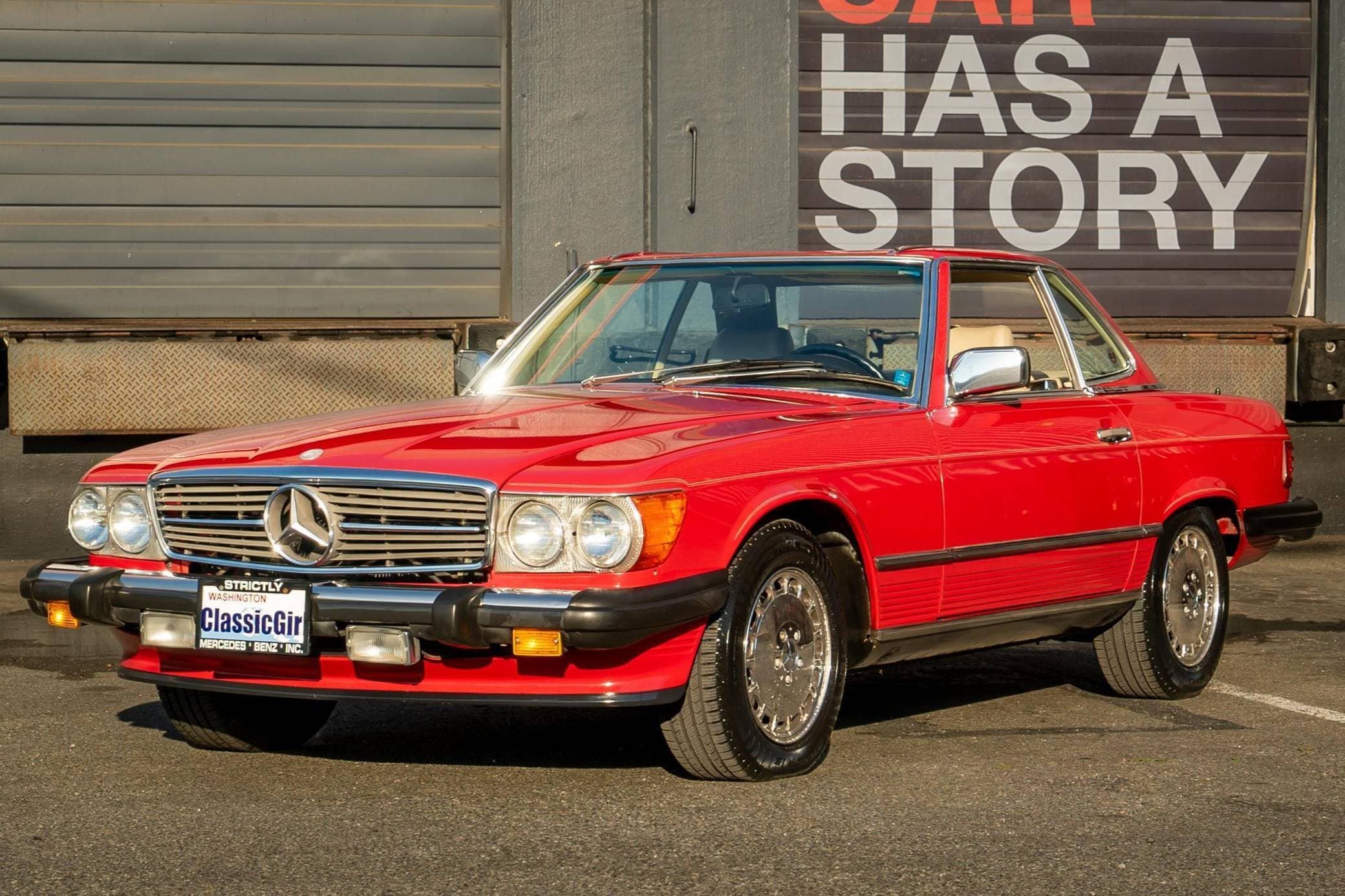 1987 Mercedes-Benz R107 SL sold for $12,000