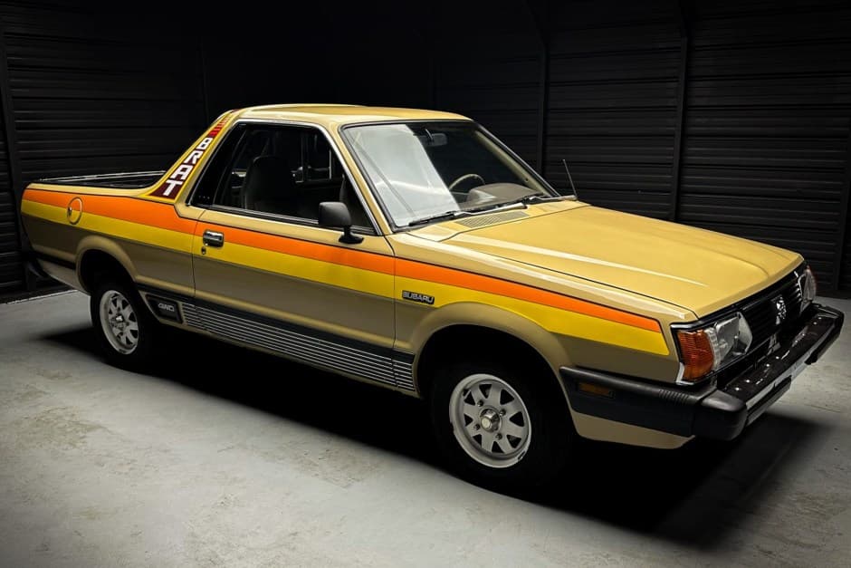1982 Subaru BRAT sold for $20,000