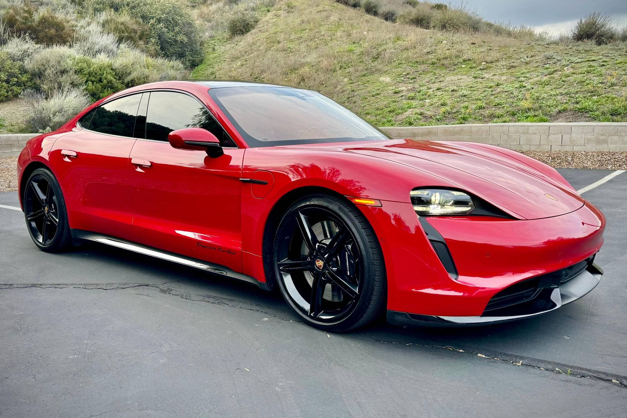 2020 Porsche Taycan sold for $88,500