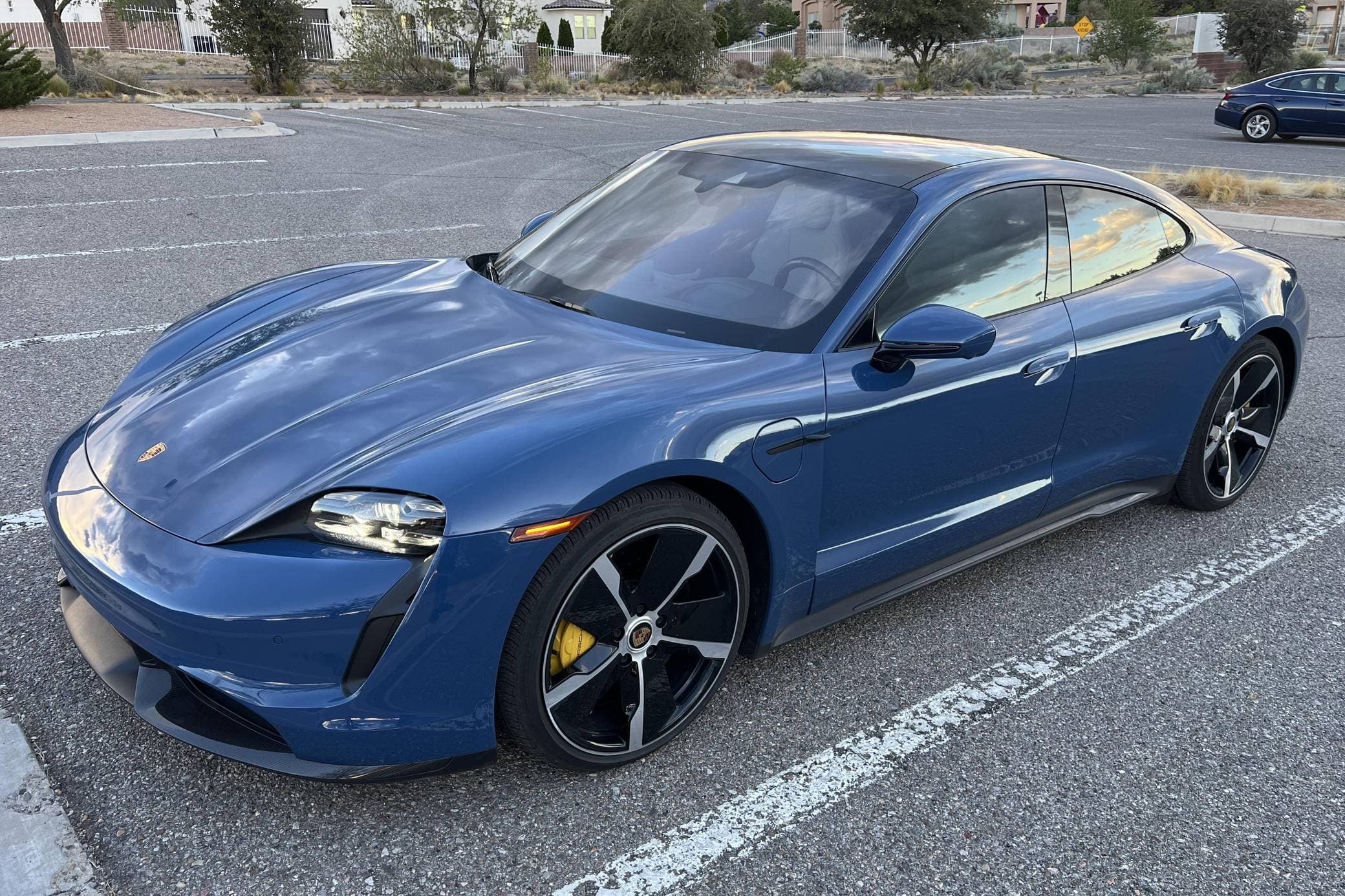 2021 Porsche Taycan sold for $126,969