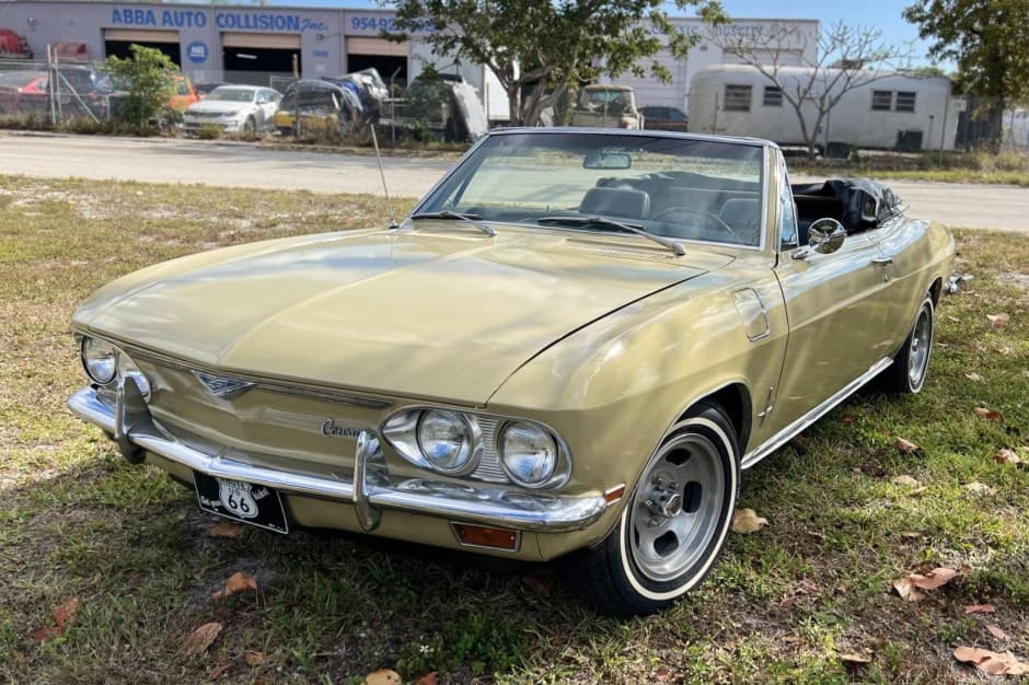 1969 Chevrolet Corvair (1965-1969) sold for $8,850