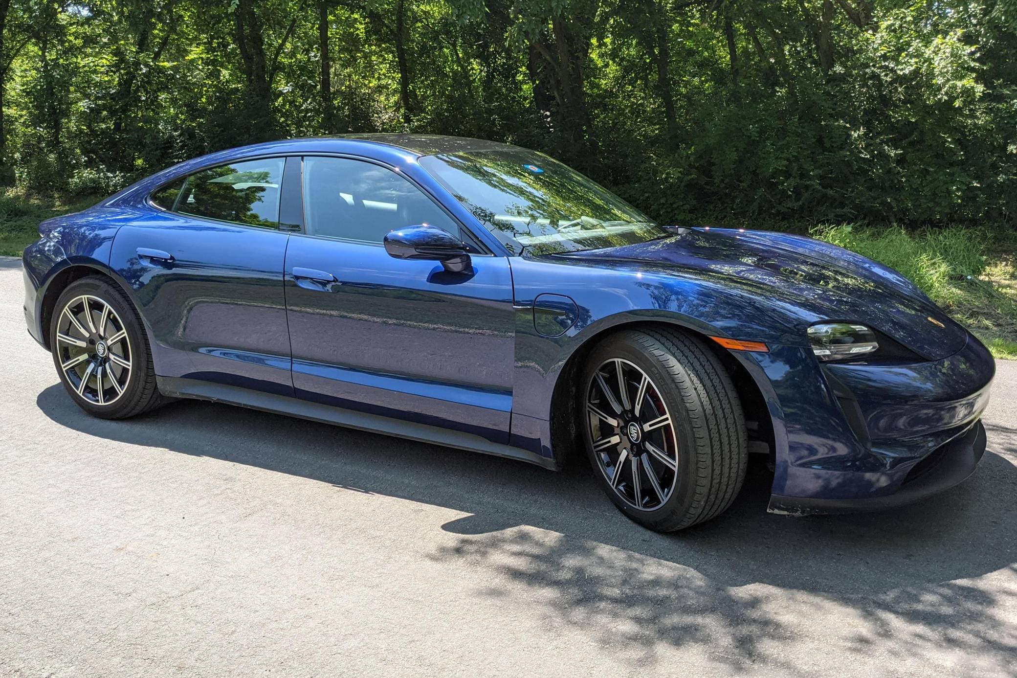 2020 Porsche Taycan sold for $102,000