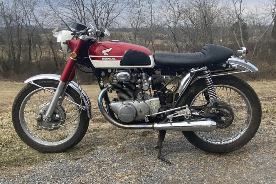 1969 Honda CB350 & CL350 sold for $2,769