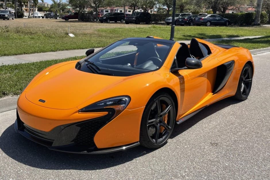 2015 McLaren Super Series sold for $173,000
