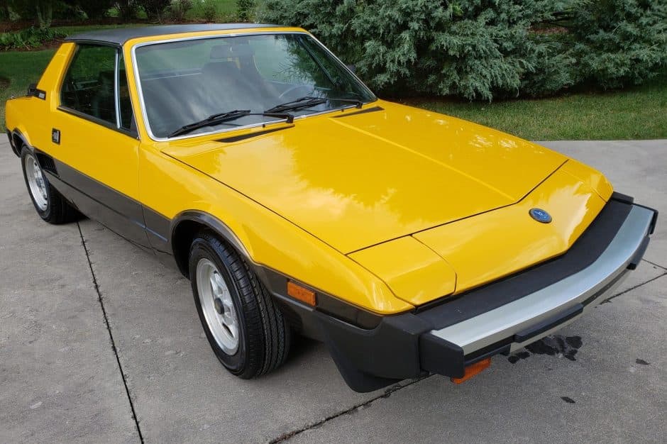 1983 Fiat X1/9 sold for $8,588