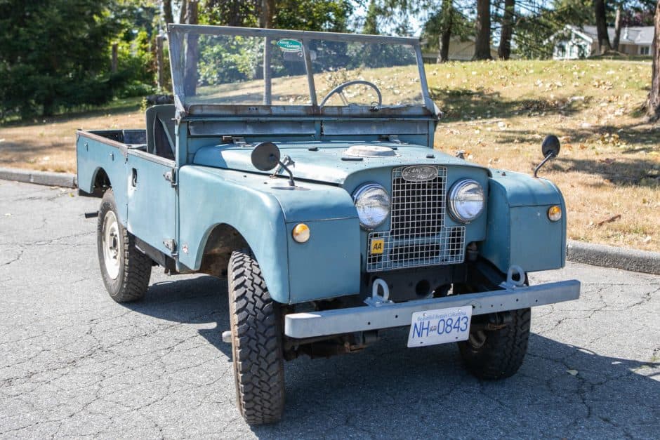 1958 Land Rover Series 88 sold for $13,750