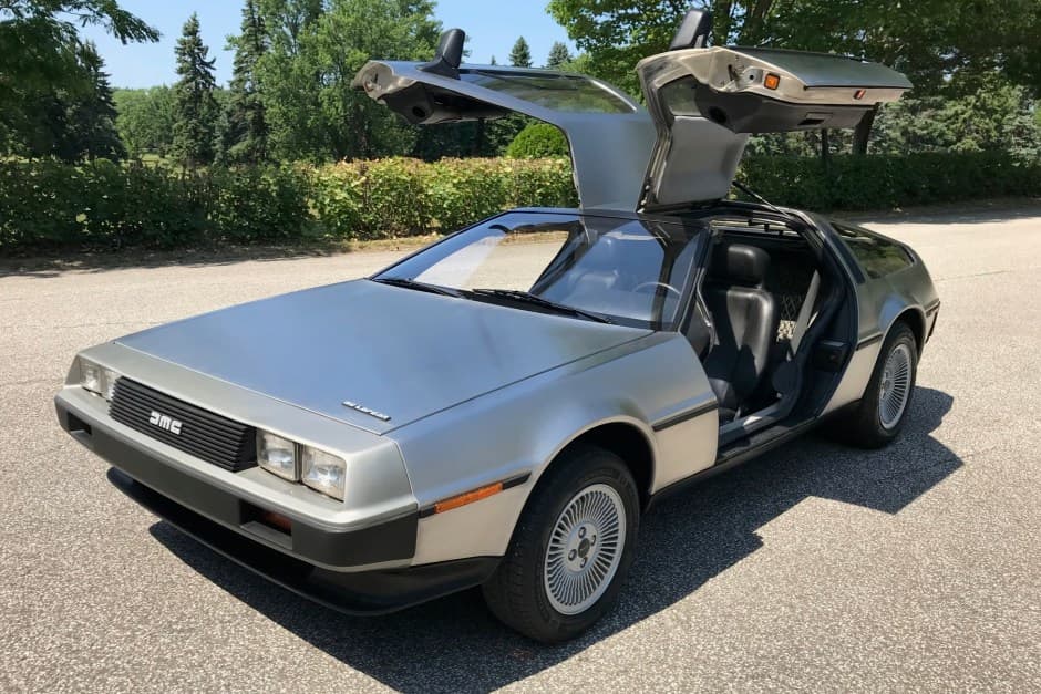 1983 DeLorean DMC-12 sold for $46,000